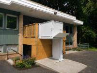 Residential VPL installed to the front of the house.